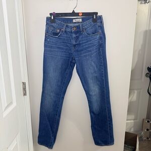Madewell Indigo Denim Straight Leg Jeans Size 25 with 29” inseam